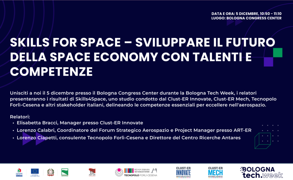 Skills for Space – Sviluppare il Futuro della Space Economy con Talenti e Competenze